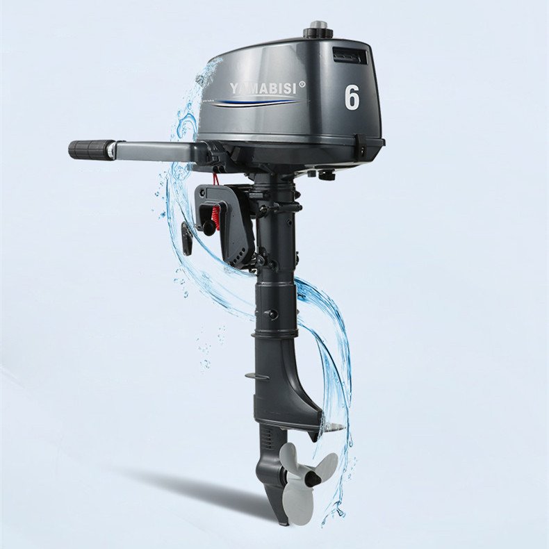 6HP 2 Stroke Outboard Motor for Small Boat and Water Cooling Boat Engine